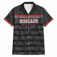 Fiji Naitasiri Rugby Custom Hawaiian Shirt Go Highland Warriors LT14 Black - Polynesian Pride
