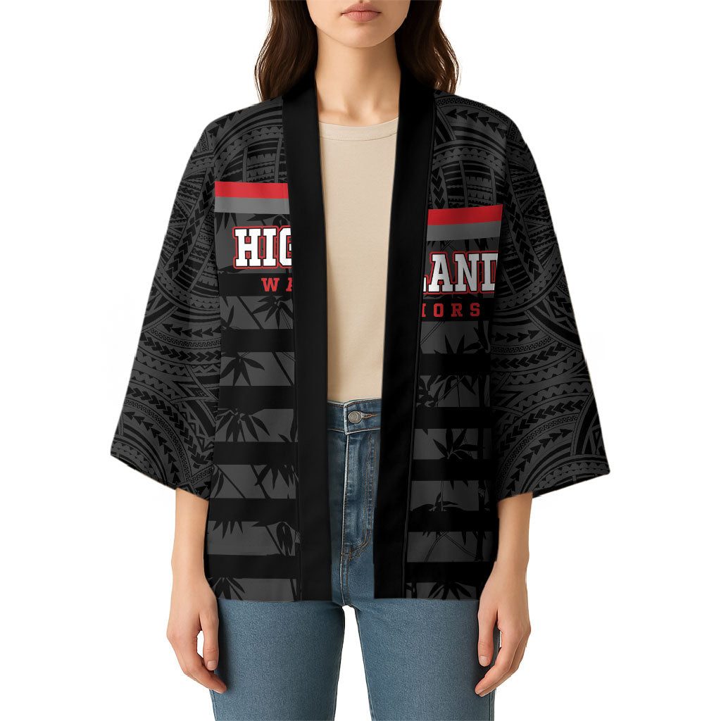 Fiji Naitasiri Rugby Custom Kimono Go Highland Warriors LT14 - Polynesian Pride