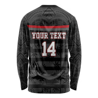 Fiji Naitasiri Rugby Custom Long Sleeve Shirt Go Highland Warriors LT14 - Polynesian Pride