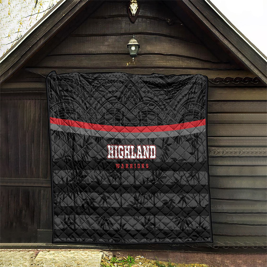 Fiji Naitasiri Rugby Quilt Go Highland Warriors LT14 - Polynesian Pride