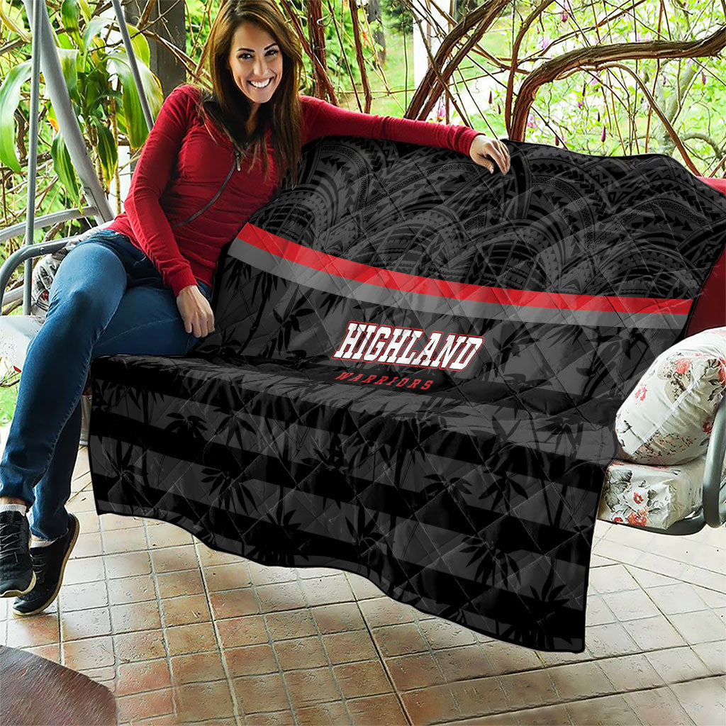 Fiji Naitasiri Rugby Quilt Go Highland Warriors LT14 - Polynesian Pride
