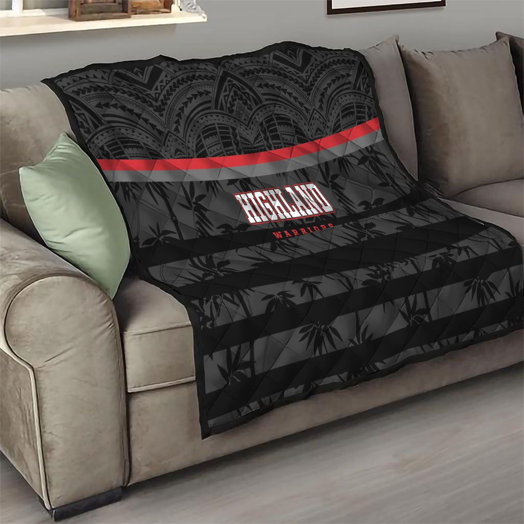 Fiji Naitasiri Rugby Quilt Go Highland Warriors LT14 - Polynesian Pride