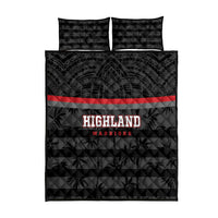 Fiji Naitasiri Rugby Quilt Bed Set Go Highland Warriors LT14 - Polynesian Pride