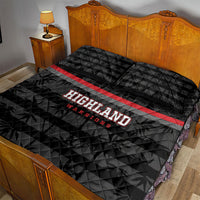 Fiji Naitasiri Rugby Quilt Bed Set Go Highland Warriors LT14 - Polynesian Pride