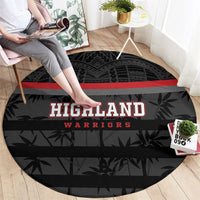 Fiji Naitasiri Rugby Round Carpet Go Highland Warriors LT14 - Polynesian Pride