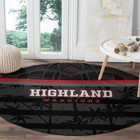 Fiji Naitasiri Rugby Round Carpet Go Highland Warriors LT14 - Polynesian Pride