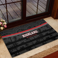 Fiji Naitasiri Rugby Rubber Doormat Go Highland Warriors LT14 - Polynesian Pride
