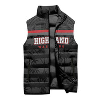 Fiji Naitasiri Rugby Custom Sleeveless Puffer Jacket Go Highland Warriors LT14 - Polynesian Pride