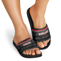 Fiji Naitasiri Rugby Slide Sandals Go Highland Warriors LT14 - Polynesian Pride