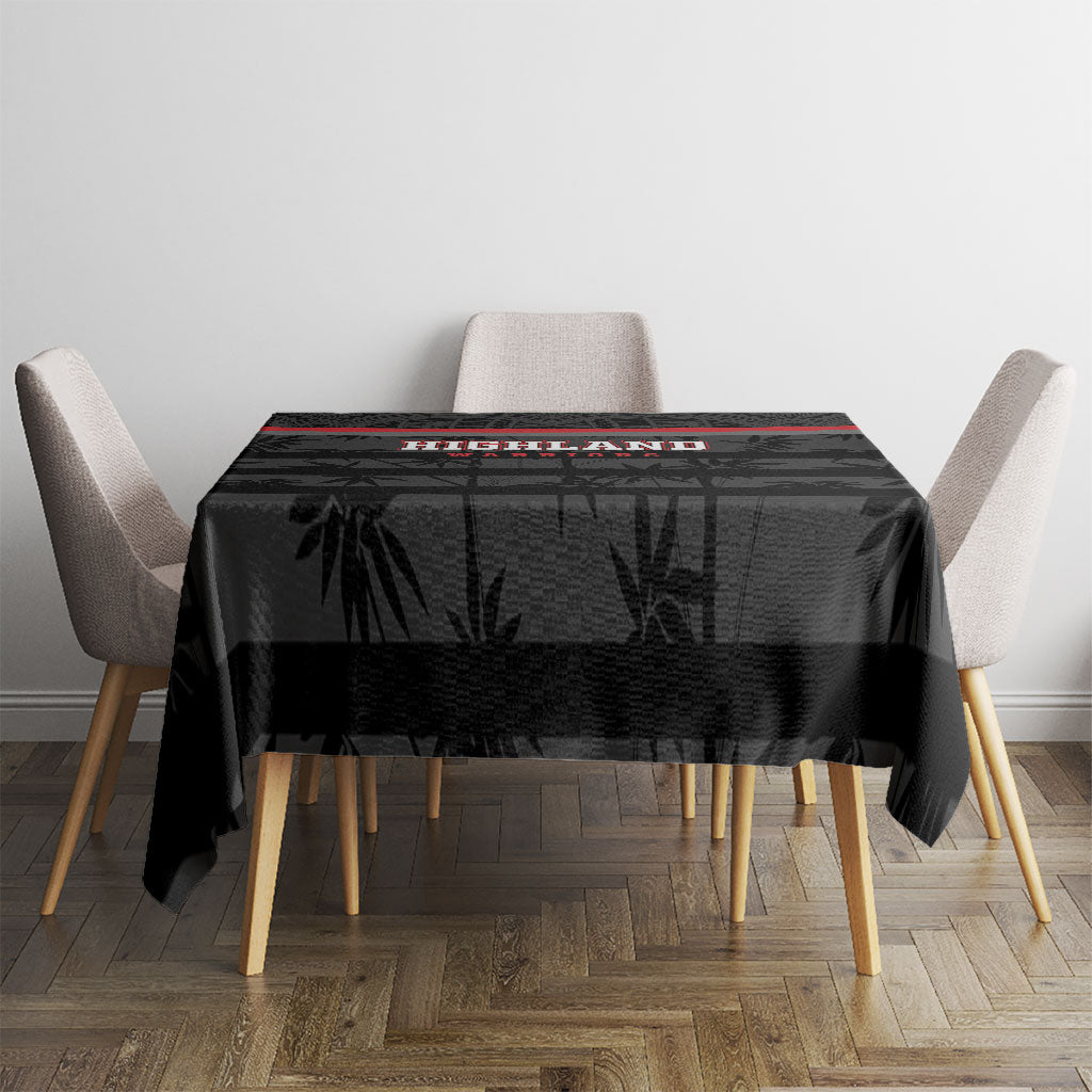 Fiji Naitasiri Rugby Tablecloth Go Highland Warriors LT14 - Polynesian Pride