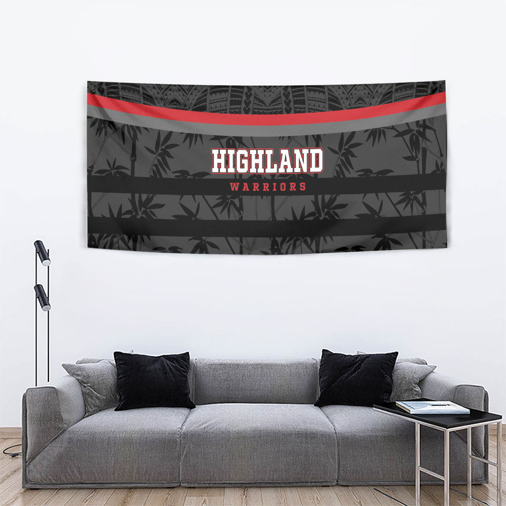 Fiji Naitasiri Rugby Tapestry Go Highland Warriors LT14 - Polynesian Pride