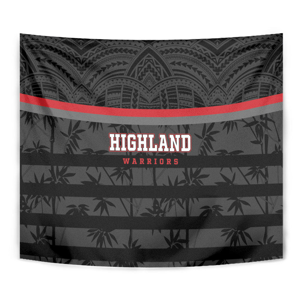 Fiji Naitasiri Rugby Tapestry Go Highland Warriors LT14 - Polynesian Pride