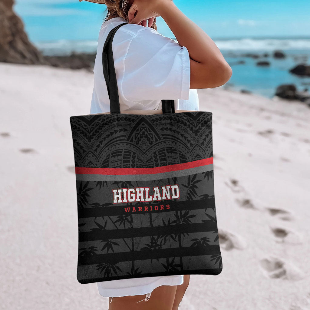 Fiji Naitasiri Rugby Tote Bag Go Highland Warriors LT14 - Polynesian Pride