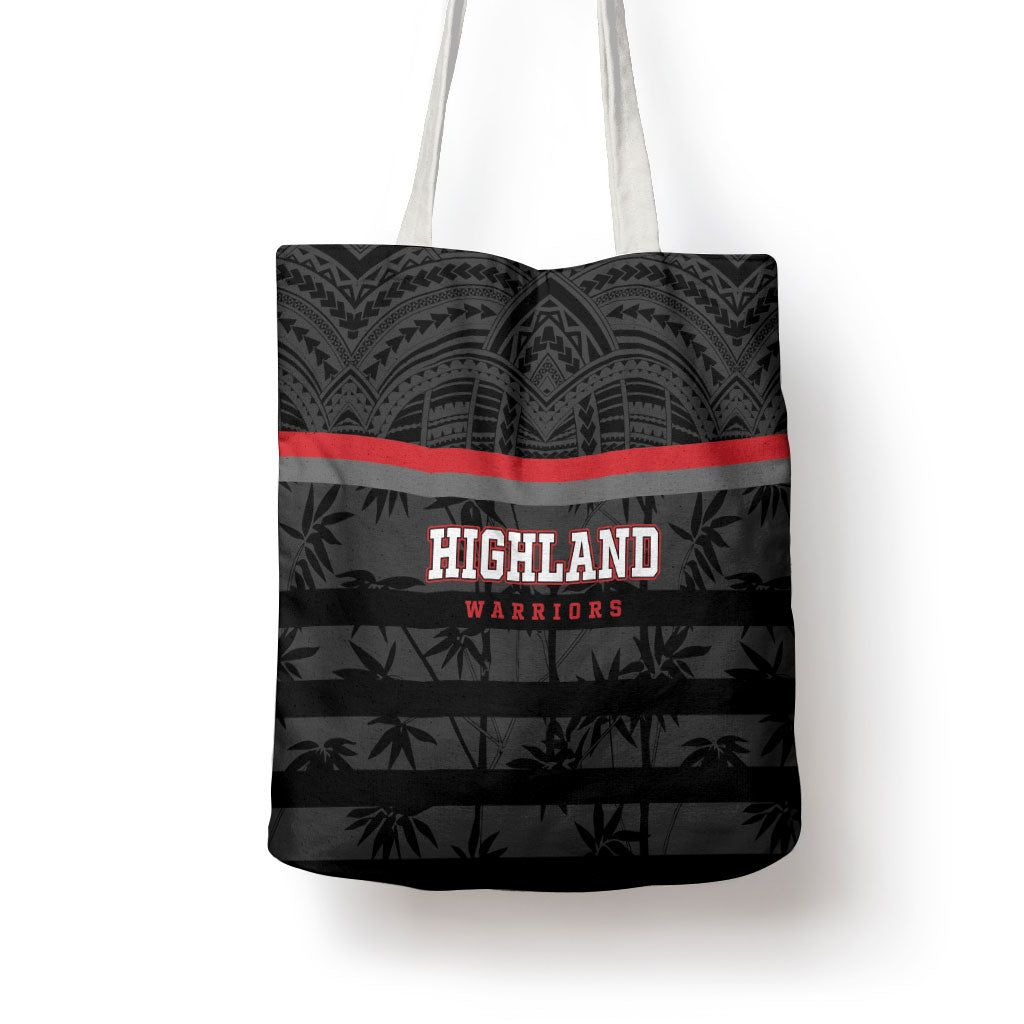 Fiji Naitasiri Rugby Tote Bag Go Highland Warriors LT14 - Polynesian Pride
