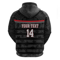 Fiji Naitasiri Rugby Custom Zip Hoodie Go Highland Warriors LT14 - Polynesian Pride