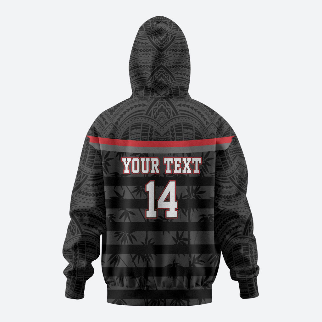 Fiji Naitasiri Rugby Custom Zip Hoodie Go Highland Warriors LT14 - Polynesian Pride