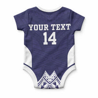 Fiji Nadi Rugby Custom Baby Onesie Kikau O Nadi Ko LT14 - Polynesian Pride