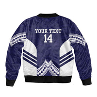 Fiji Nadi Rugby Custom Bomber Jacket Kikau O Nadi Ko LT14 - Polynesian Pride