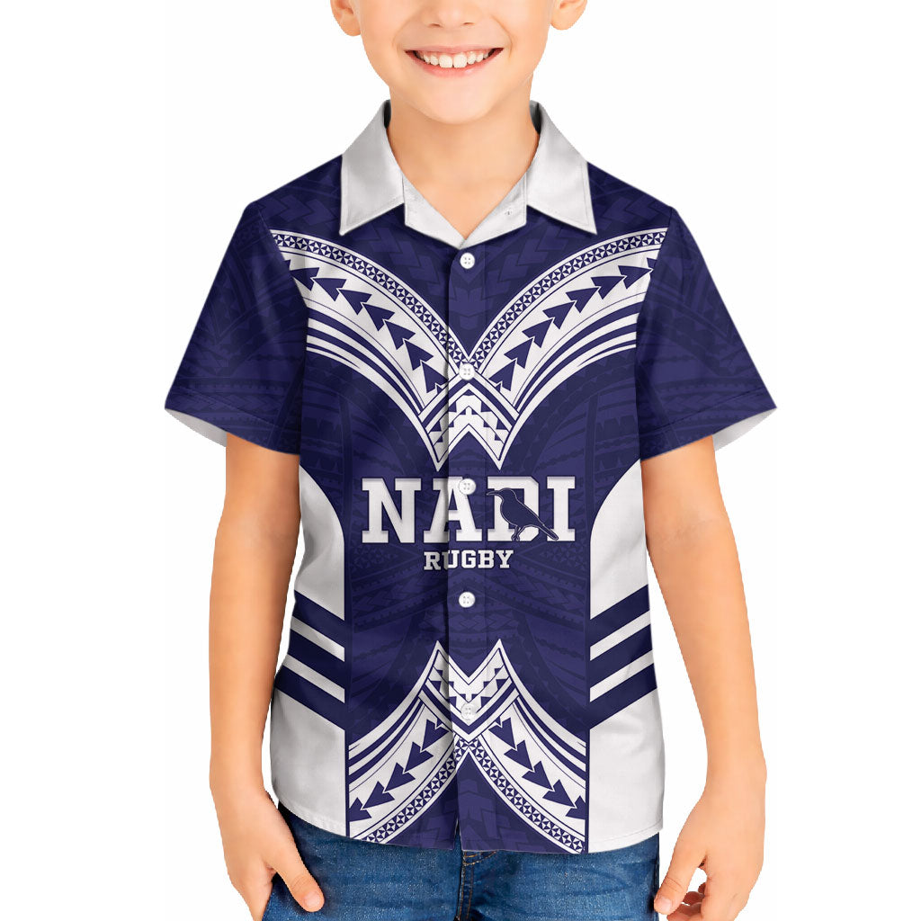 Fiji Nadi Rugby Custom Hawaiian Shirt Kikau O Nadi Ko LT14 - Polynesian Pride