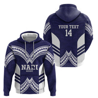 Fiji Nadi Rugby Custom Hoodie Kikau O Nadi Ko LT14 - Polynesian Pride