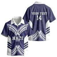 Fiji Nadi Rugby Custom Kid Hawaiian Shirt Kikau O Nadi Ko
