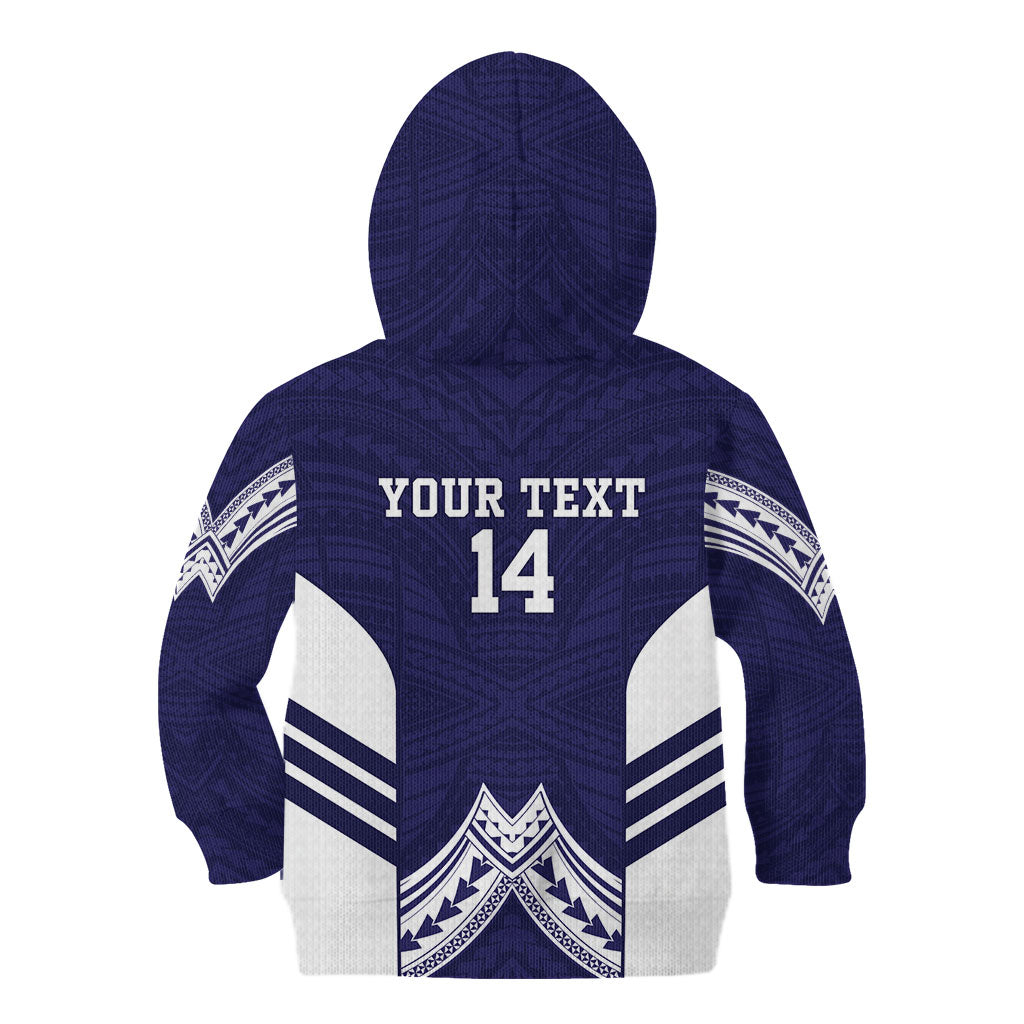 Fiji Nadi Rugby Custom Kid Hoodie Kikau O Nadi Ko LT14 - Polynesian Pride