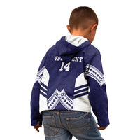 Fiji Nadi Rugby Custom Kid Hoodie Kikau O Nadi Ko LT14 - Polynesian Pride