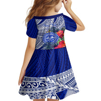 Personalised Samoana High School Family Matching Tank Maxi Dress and Hawaiian Shirt American Samoa Schools Polynesian Tropical Flowers LT14 - Polynesian Pride