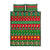 Hawaii Christmas Quilt Bed Set Mele Kalikimaka LT14 Green - Polynesian Pride