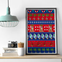 Guam Christmas Canvas Wall Art Felis Pasgua LT14 - Polynesian Pride