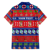 Personalised Guam Christmas Family Matching Off Shoulder Maxi Dress and Hawaiian Shirt Felis Pasgua LT14 - Polynesian Pride