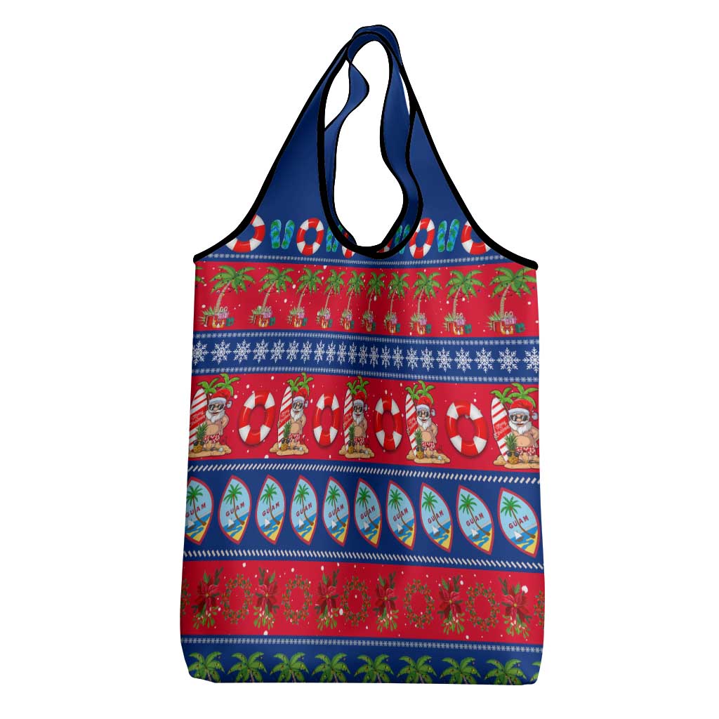 Guam Christmas Grocery Bag Felis Pasgua