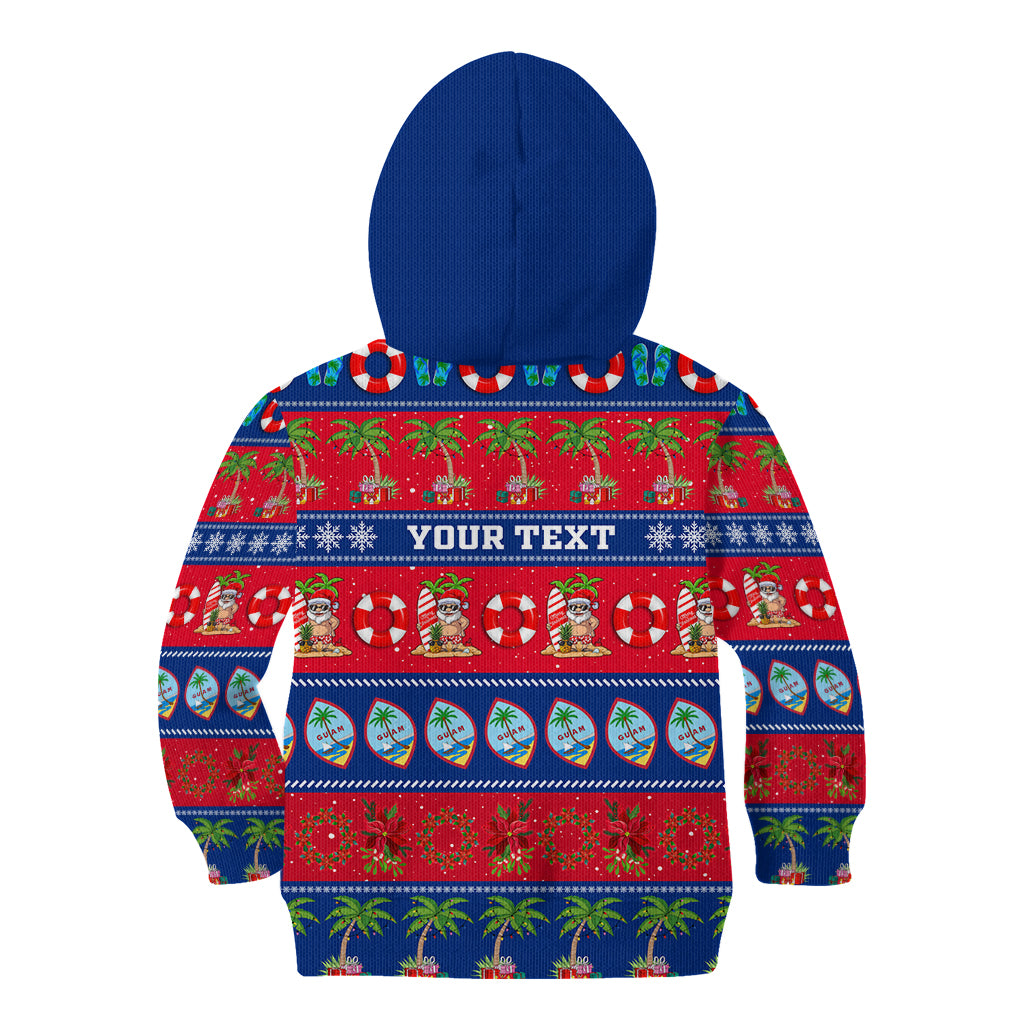Personalised Guam Christmas Kid Hoodie Felis Pasgua LT14 - Polynesian Pride