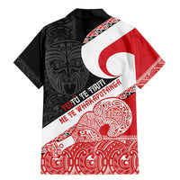 Toitu Te Tiriti Me Te Whakaputanga Family Matching Mermaid Dress and Hawaiian Shirt Maori Wahaika With Haka Face LT14 - Polynesian Pride