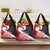 Toitu Te Tiriti Me Te Whakaputanga Grocery Bag Maori Wahaika With Haka Face