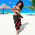 Personalised Toitu Te Tiriti Mana Maori Motuhake Sarong Aotearoa Haka Face Mix Poutama Art