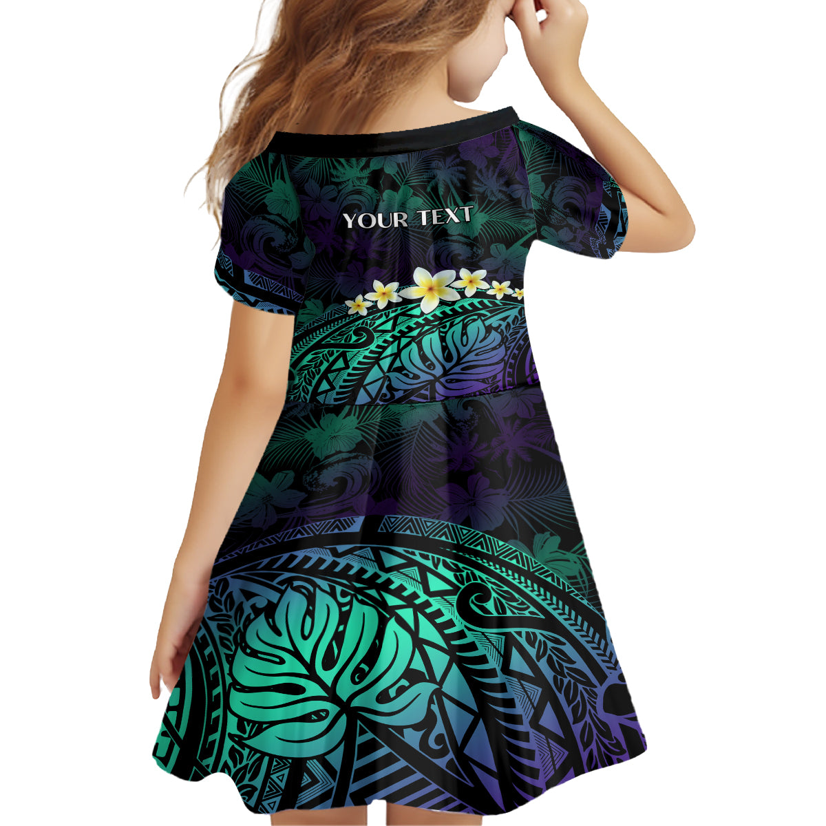 Personalised Pasifika Festival Auckland Family Matching Off Shoulder Maxi Dress and Hawaiian Shirt 2024 Pacific Islands Polynesian Pattern LT14 - Polynesian Pride
