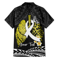 Personalised Polynesia World Lung Cancer Day Family Matching Tank Maxi Dress and Hawaiian Shirt Faith Hope Love LT14 - Polynesian Pride