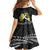 Personalised Polynesia World Lung Cancer Day Kid Short Sleeve Dress Faith Hope Love