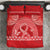 Personalised In September We Wear Red Bedding Set Polynesia Blood Cancer Awareness