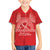 Personalised In September We Wear Red Kid Hawaiian Shirt Polynesia Blood Cancer Awareness