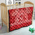 Personalised In September We Wear Red Quilt Polynesia Blood Cancer Awareness
