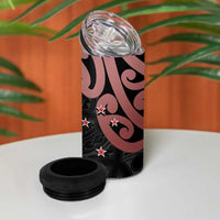 New Zealand Mangopare Tamanako 4 in 1 Can Cooler Tumbler Aotearoa Maori LT14 - Polynesian Pride