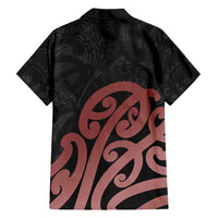 New Zealand Mangopare Tamanako Family Matching Off Shoulder Maxi Dress and Hawaiian Shirt Aotearoa Maori LT14 - Polynesian Pride