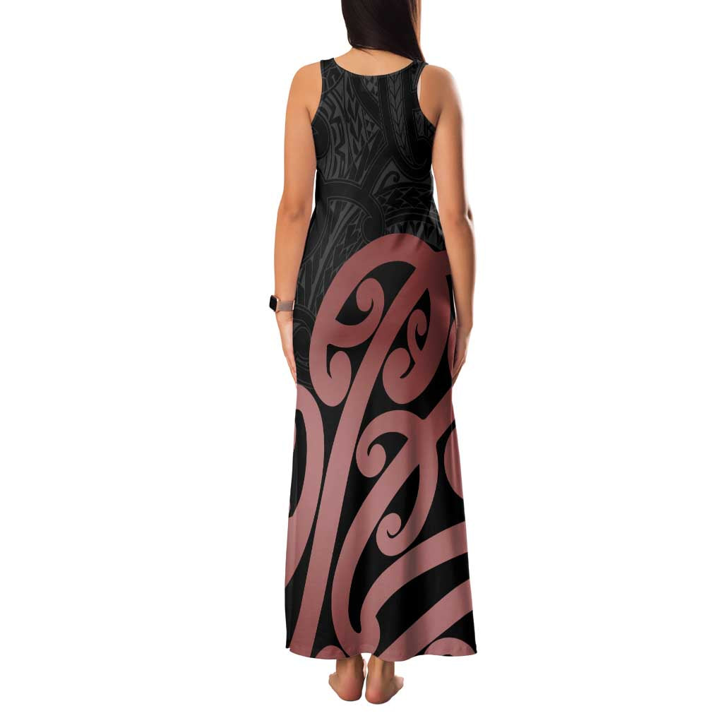 New Zealand Mangopare Tamanako Family Matching Tank Maxi Dress and Hawaiian Shirt Aotearoa Maori LT14 - Polynesian Pride