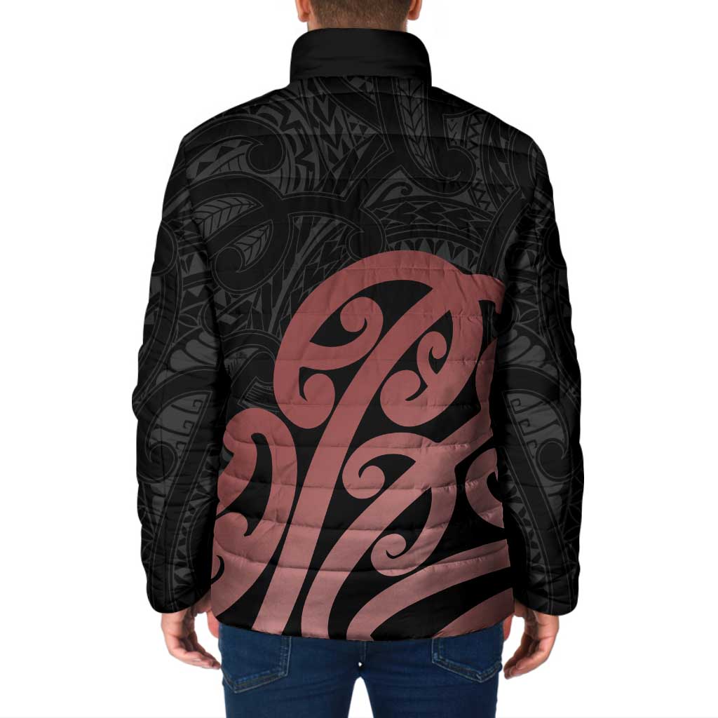 New Zealand Mangopare Tamanako Padded Jacket Aotearoa Maori - Polynesian Pride
