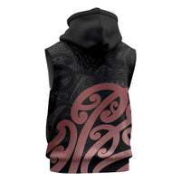 New Zealand Mangopare Tamanako Sleeveless Zip Hoodie Aotearoa Maori LT14 - Polynesian Pride