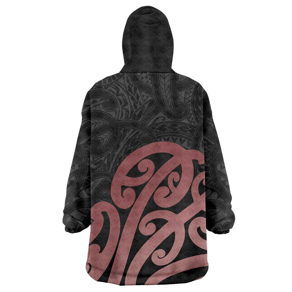 New Zealand Mangopare Tamanako Wearable Blanket Hoodie Aotearoa Maori LT14 - Polynesian Pride