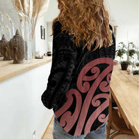 New Zealand Mangopare Tamanako Women Casual Shirt Aotearoa Maori LT14 - Polynesian Pride