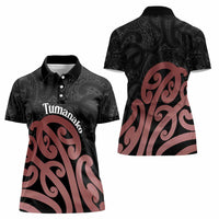 New Zealand Mangopare Tamanako Women Polo Shirt Aotearoa Maori LT14 - Polynesian Pride